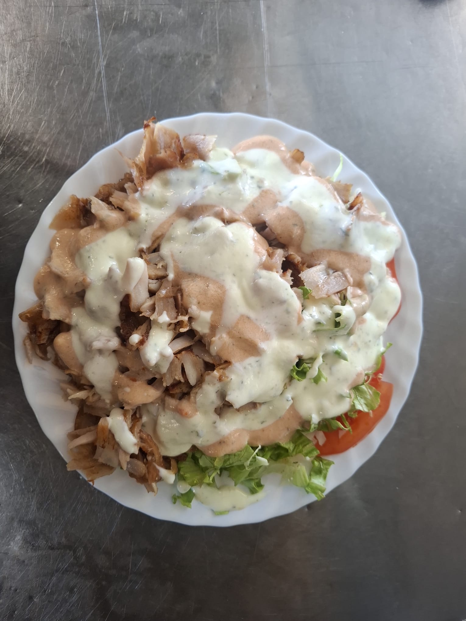 Kebab krožnik