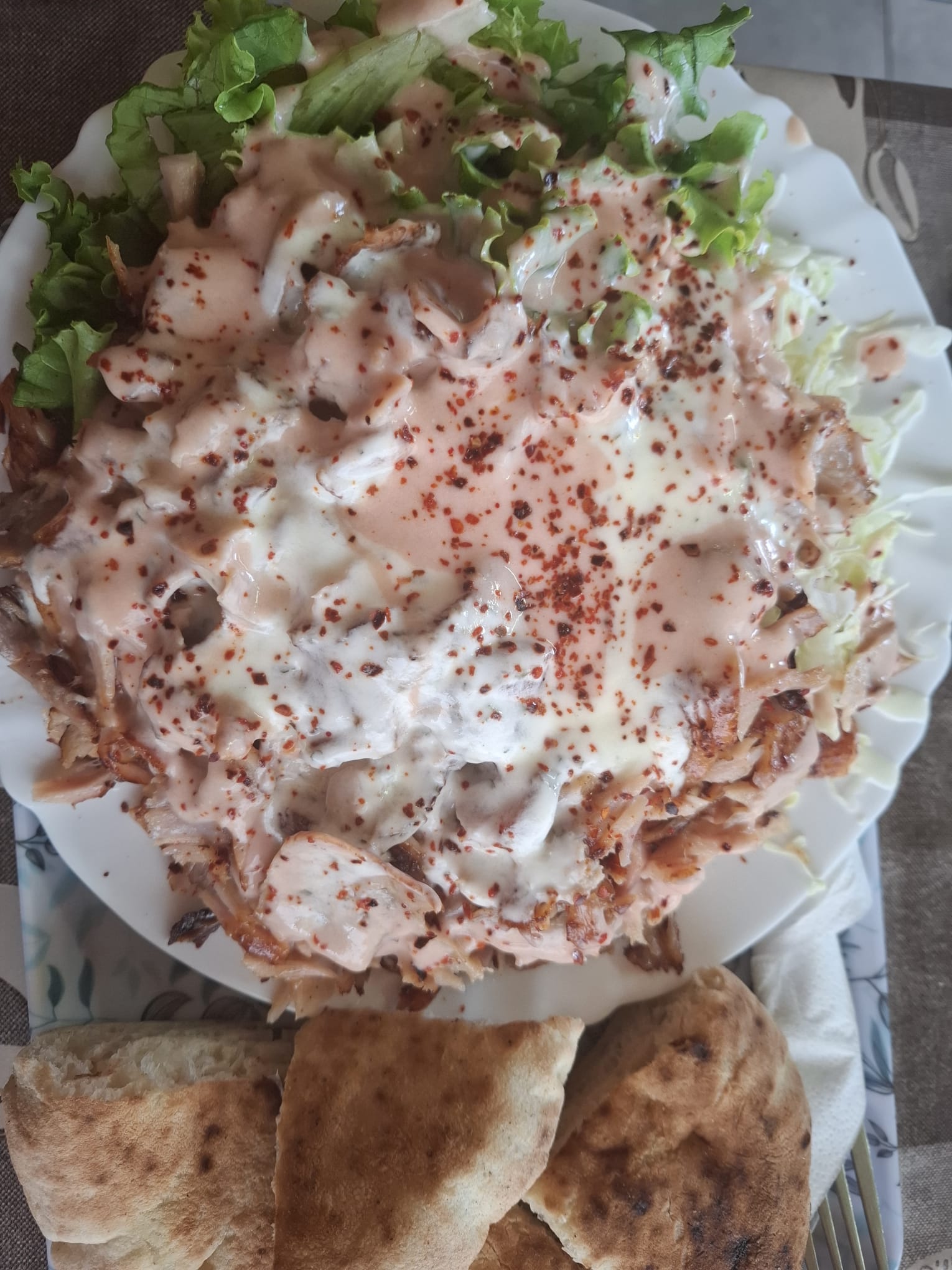 Kebab krožnik